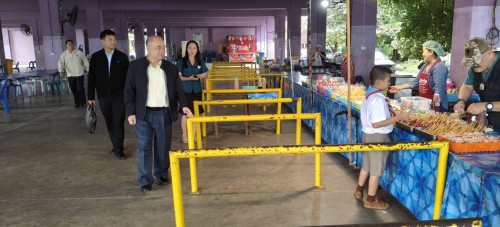 เทศบาลนครแม่สอด ลงพื้นที่ตรวจเยี่ยมโรงเรียนเทศบาลวัดชุมพลคีรี