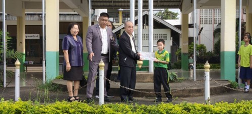 เทศบาลนครแม่สอด ลงพื้นที่ตรวจเยี่ยมโรงเรียนเทศบาลวัดมณีไพรสณฑ์	