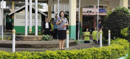 เทศบาลนครแม่สอด ลงพื้นที่ตรวจเยี่ยมโรงเรียนเทศบาลวัดมณีไพรสณฑ์	
