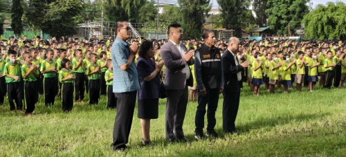 เทศบาลนครแม่สอด ลงพื้นที่ตรวจเยี่ยมโรงเรียนเทศบาลวัดมณีไพรสณฑ์	
