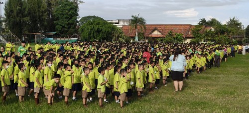 เทศบาลนครแม่สอด ลงพื้นที่ตรวจเยี่ยมโรงเรียนเทศบาลวัดมณีไพรสณฑ์	