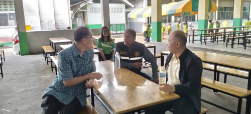 เทศบาลนครแม่สอด ลงพื้นที่ตรวจเยี่ยมโรงเรียนเทศบาลวัดมณีไพรสณฑ์	