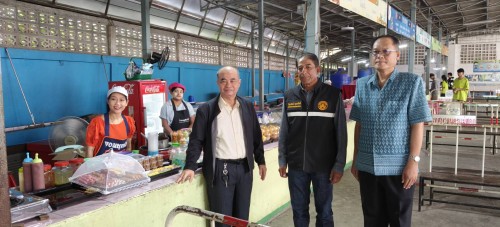 เทศบาลนครแม่สอด ลงพื้นที่ตรวจเยี่ยมโรงเรียนเทศบาลวัดมณีไพรสณฑ์	