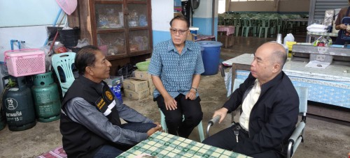 เทศบาลนครแม่สอด ลงพื้นที่ตรวจเยี่ยมโรงเรียนเทศบาลวัดมณีไพรสณฑ์	