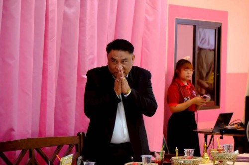 เทศบาลนครแม่สอด ร่วมงานแสดงมุทิตาจิต แด่ผู้เกษียณอายุราชการ (นายเจริญ รวมเขียน)