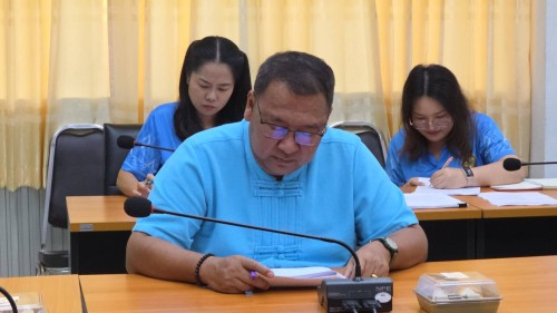 เทศบาลนครแม่สอด จัดประชุมขยายระยะเวลาปฏิบัติงานฝังกลบ