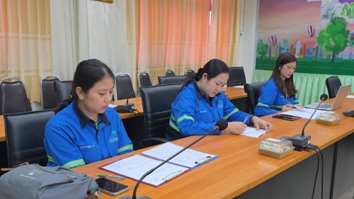 เทศบาลนครแม่สอด จัดประชุมขยายระยะเวลาปฏิบัติงานฝังกลบ