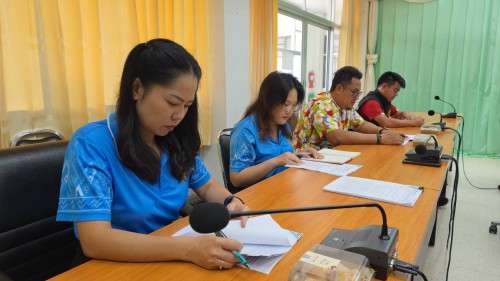 เทศบาลนครแม่สอด จัดประชุมขยายระยะเวลาปฏิบัติงานฝังกลบ