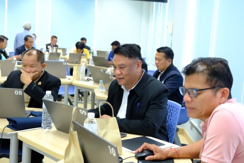ทน.แม่สอด ร่วมโครงการอบรมเชิงปฏิบัติการในหัวข้อ \"การใช้ Generative AI พลิกกระบวนงานจังหวัดตากให้รวดเร็ว\"