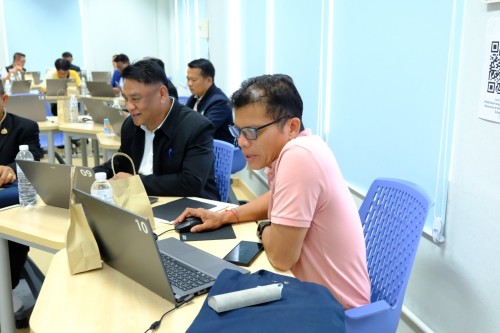 ทน.แม่สอด ร่วมโครงการอบรมเชิงปฏิบัติการในหัวข้อ \"การใช้ Generative AI พลิกกระบวนงานจังหวัดตากให้รวดเร็ว\"