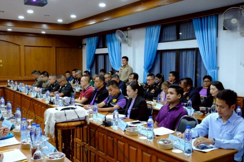 เทศบาลนครแม่สอด ร่วมประชุมหัวหน้าส่วนราชการ หน่วยงานของรัฐ และภาคเอกชน ครั้งที่ 3/2568