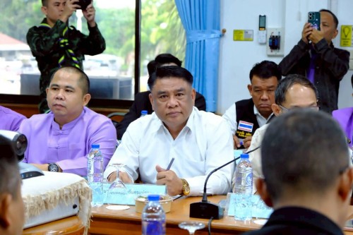 เทศบาลนครแม่สอด ร่วมประชุมหัวหน้าส่วนราชการ หน่วยงานของรัฐ และภาคเอกชน ครั้งที่ 3/2568