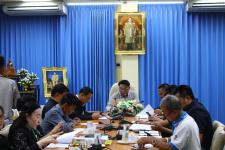 เทศบาลนครแม่สอดจัดประชุมแผนเฉพาะกิจป้องกันและแก้ไขปัญหาอุทกภัย วาตภัย และดินโคลนถล่มเทศบาลนครแม่สอด ปี 2560