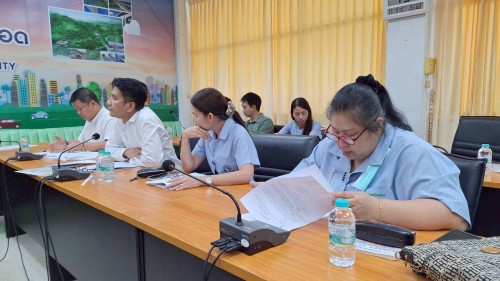 ทน.แม่สอด จัดประชุมคณะกรรมการแผนเงินบำรุงคลินิกชุมชนอบอุ่นเทศบาลนครแม่สอด ประจำปีงบประมาณ 2569 ครั้งที่ 1/2568