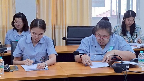 ทน.แม่สอด จัดประชุมคณะกรรมการแผนเงินบำรุงคลินิกชุมชนอบอุ่นเทศบาลนครแม่สอด ประจำปีงบประมาณ 2569 ครั้งที่ 1/2568