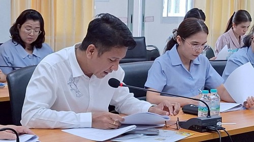 ทน.แม่สอด จัดประชุมคณะกรรมการแผนเงินบำรุงคลินิกชุมชนอบอุ่นเทศบาลนครแม่สอด ประจำปีงบประมาณ 2569 ครั้งที่ 1/2568