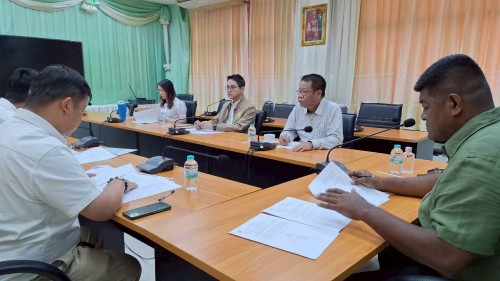 ทน.แม่สอด จัดประชุมคณะกรรมการแผนเงินบำรุงคลินิกชุมชนอบอุ่นเทศบาลนครแม่สอด ประจำปีงบประมาณ 2569 ครั้งที่ 1/2568