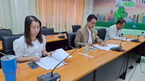 ทน.แม่สอด จัดประชุมคณะกรรมการแผนเงินบำรุงคลินิกชุมชนอบอุ่นเทศบาลนครแม่สอด ประจำปีงบประมาณ 2569 ครั้งที่ 1/2568