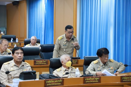 สภาเทศบาลนครแม่สอด จัดประชุมสภาเทศบาลนครแม่สอด สมัยประชุมวิสามัญ สมัยที่ 1 ประจำปี 2568 