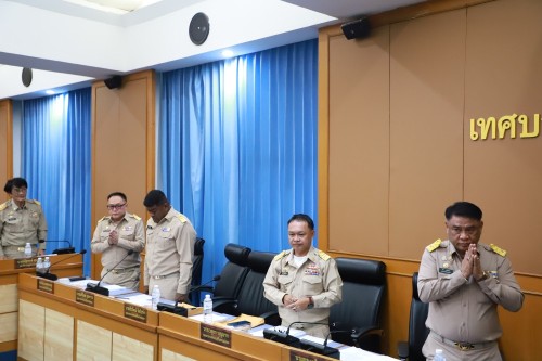 สภาเทศบาลนครแม่สอด จัดประชุมสภาเทศบาลนครแม่สอด สมัยประชุมวิสามัญ สมัยที่ 1 ประจำปี 2568 