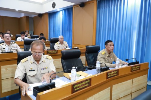 สภาเทศบาลนครแม่สอด จัดประชุมสภาเทศบาลนครแม่สอด สมัยประชุมวิสามัญ สมัยที่ 1 ประจำปี 2568 
