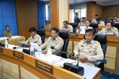 สภาเทศบาลนครแม่สอด จัดประชุมสภาเทศบาลนครแม่สอด สมัยประชุมวิสามัญ สมัยที่ 1 ประจำปี 2568 