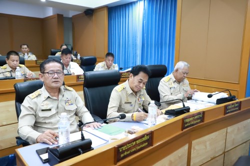 สภาเทศบาลนครแม่สอด จัดประชุมสภาเทศบาลนครแม่สอด สมัยประชุมวิสามัญ สมัยที่ 1 ประจำปี 2568 