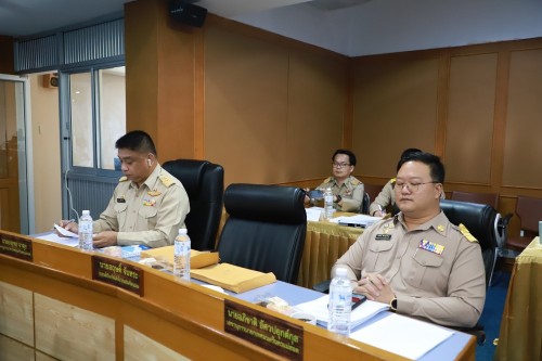 สภาเทศบาลนครแม่สอด จัดประชุมสภาเทศบาลนครแม่สอด สมัยประชุมวิสามัญ สมัยที่ 1 ประจำปี 2568 