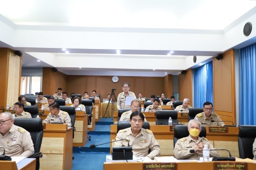 สภาเทศบาลนครแม่สอด จัดประชุมสภาเทศบาลนครแม่สอด สมัยประชุมวิสามัญ สมัยที่ 1 ประจำปี 2568 