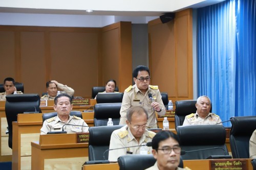 สภาเทศบาลนครแม่สอด จัดประชุมสภาเทศบาลนครแม่สอด สมัยประชุมวิสามัญ สมัยที่ 1 ประจำปี 2568 