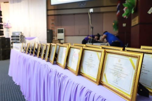 ทน.แม่สอด จัดโครงการจัดงานยกย่องและเชิดชูเกียรติบุคลากรของเทศบาลนครแม่สอด ประจำปีงบประมาณ พ.ศ. 2568