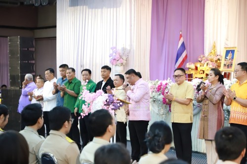 ทน.แม่สอด จัดโครงการจัดงานยกย่องและเชิดชูเกียรติบุคลากรของเทศบาลนครแม่สอด ประจำปีงบประมาณ พ.ศ. 2568