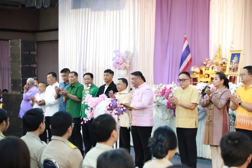 ทน.แม่สอด จัดโครงการจัดงานยกย่องและเชิดชูเกียรติบุคลากรของเทศบาลนครแม่สอด ประจำปีงบประมาณ พ.ศ. 2568