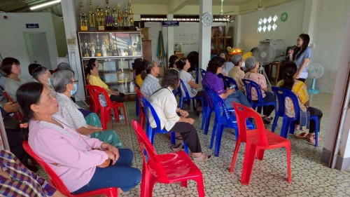 ทน.แม่สอด เข้าร่วมกิจกรรมผู้สูงอายุชุมชนสันต้นปิน ประจำเดือนกันยายน 2568  