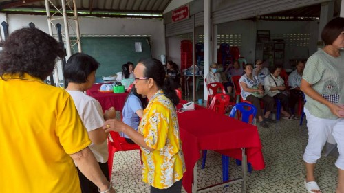 ทน.แม่สอด เข้าร่วมกิจกรรมผู้สูงอายุชุมชนสันต้นปิน ประจำเดือนกันยายน 2568  