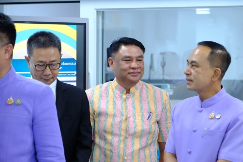 เทศบาลนครแม่สอด ร่วมพิธีเปิดหออภิบาลผู้ป่วยวิกฤตศัลยกรรมและศัลยกรรมประสาท โรงพยาบาลแม่สอด