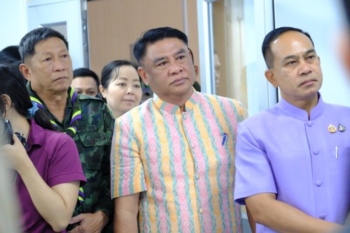 เทศบาลนครแม่สอด ร่วมพิธีเปิดหออภิบาลผู้ป่วยวิกฤตศัลยกรรมและศัลยกรรมประสาท โรงพยาบาลแม่สอด