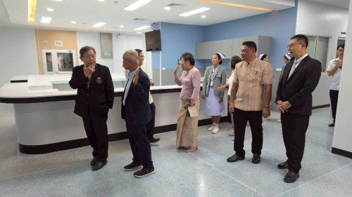 เทศบาลนครแม่สอด ร่วมพิธีเปิดหออภิบาลผู้ป่วยวิกฤตศัลยกรรมและศัลยกรรมประสาท โรงพยาบาลแม่สอด