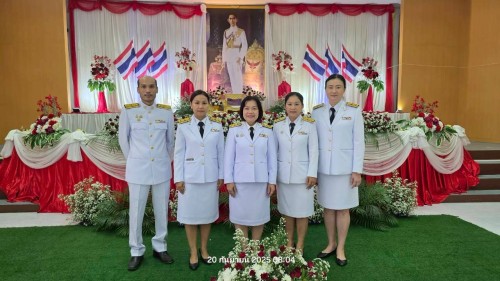 ทน.แม่สอด ร่วมกิจกรรมเฉลิมพระเกียรติพระบาทสมเด็จพระปรเมนทรมหาอานันทมหิดล พระอัฐมรามาธิบดินทร เนื่องในโอกาสวันพระบรมราชสมภพครบ 100 ปี 20 กันยายน 2568