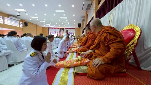 ทน.แม่สอด ร่วมกิจกรรมเฉลิมพระเกียรติพระบาทสมเด็จพระปรเมนทรมหาอานันทมหิดล พระอัฐมรามาธิบดินทร เนื่องในโอกาสวันพระบรมราชสมภพครบ 100 ปี 20 กันยายน 2568