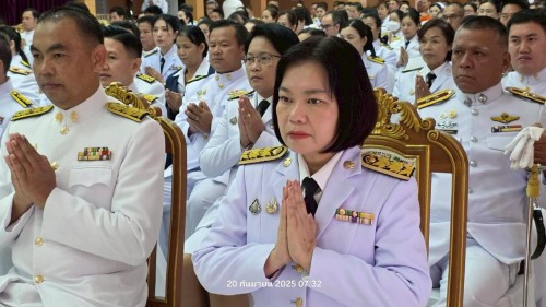 ทน.แม่สอด ร่วมกิจกรรมเฉลิมพระเกียรติพระบาทสมเด็จพระปรเมนทรมหาอานันทมหิดล พระอัฐมรามาธิบดินทร เนื่องในโอกาสวันพระบรมราชสมภพครบ 100 ปี 20 กันยายน 2568