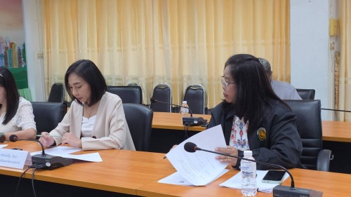 ทน.แม่สอด จัดประชุมคณะกรรมการพิจารณา เลื่อนเงินเดือนพนักงานครูและบุคลากรทางการศึกษาลูกจ้างประจำ และพนักงานจ้าง ครั้งที่ 2 ประจำปีงบประมาณ 2568