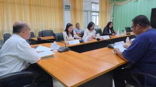 ทน.แม่สอด จัดประชุมคณะกรรมการพิจารณา เลื่อนเงินเดือนพนักงานครูและบุคลากรทางการศึกษาลูกจ้างประจำ และพนักงานจ้าง ครั้งที่ 2 ประจำปีงบประมาณ 2568