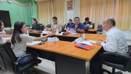 ทน.แม่สอด จัดประชุมคณะกรรมการพิจารณา เลื่อนเงินเดือนพนักงานครูและบุคลากรทางการศึกษาลูกจ้างประจำ และพนักงานจ้าง ครั้งที่ 2 ประจำปีงบประมาณ 2568