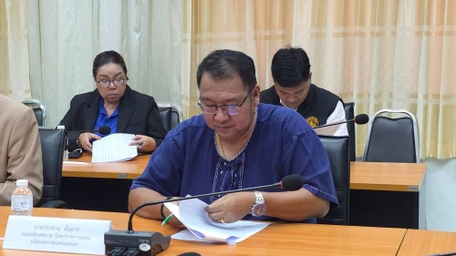 ทน.แม่สอด จัดประชุมคณะกรรมการพิจารณา เลื่อนเงินเดือนพนักงานครูและบุคลากรทางการศึกษาลูกจ้างประจำ และพนักงานจ้าง ครั้งที่ 2 ประจำปีงบประมาณ 2568