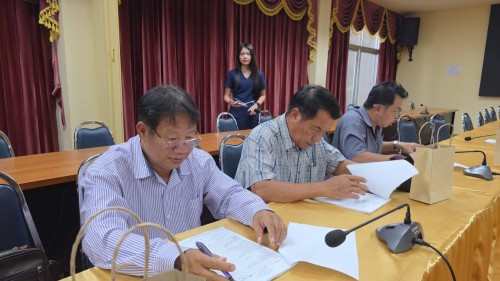 ทน.แม่สอด จัดการประชุมคณะกรรมการกองทุนหลักประกันสุขภาพระดับท้องถิ่นเทศบาลนครแม่สอด ครั้งที่ 2 ประจำปีงบประมาณ 2568