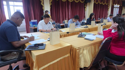 ทน.แม่สอด จัดการประชุมคณะกรรมการกองทุนหลักประกันสุขภาพระดับท้องถิ่นเทศบาลนครแม่สอด ครั้งที่ 2 ประจำปีงบประมาณ 2568