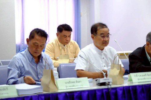 เทศบาลนครแม่สอด เข้าร่วมการประชุมคณะกรรมการพนักงานเทศบาลจังหวัดตาก (ก.ท.จ.ตาก) ครั้งที่ 9/2568