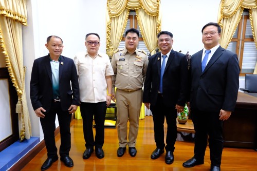 ทน.แม่สอด ยื่นหนังสือติดตามงบประมาณโครงการ ก่อสร้างศาลสมเด็จพระนเรศวรมหาราช	