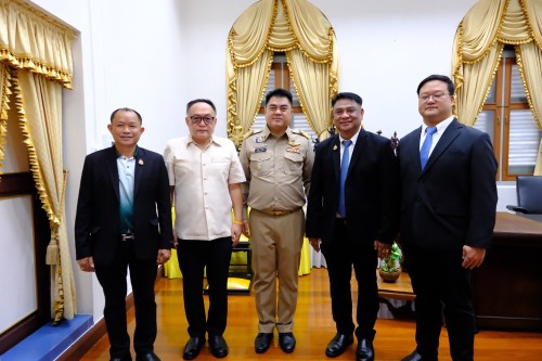 ทน.แม่สอด ยื่นหนังสือติดตามงบประมาณโครงการ ก่อสร้างศาลสมเด็จพระนเรศวรมหาราช	